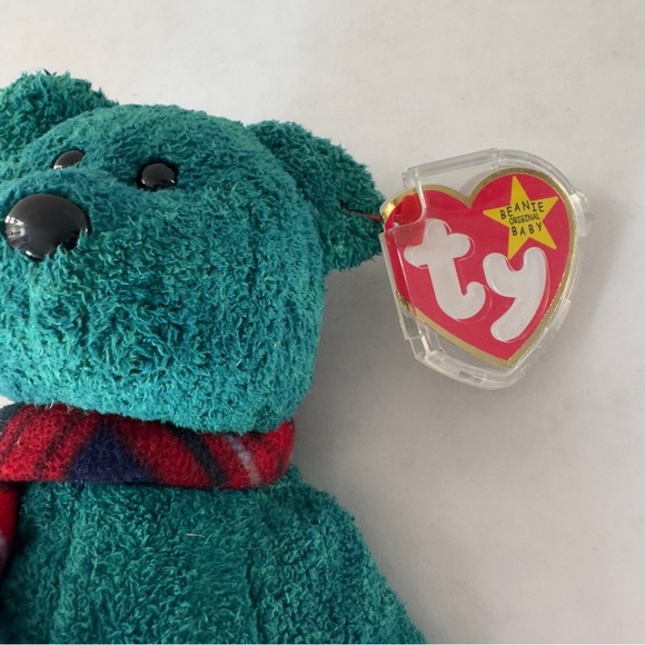 Ty Beanie Babies Peace Bear - Picture 10 of 10